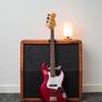 Fender Japan JB-STD Jazz Bass 2010-2012 - Maroon Image 5