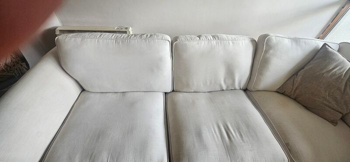 L Seater sofa in cream