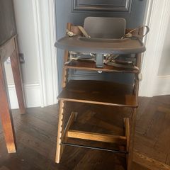 Tripp Trapp chair (Baby set, harness, star print & Newborn set