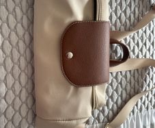 Backpack bag Cream