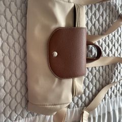 Backpack bag Cream