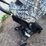 Greco Lightweight Foldable Stroller (grey/black/yellow print) Ryanair compatible Image 2