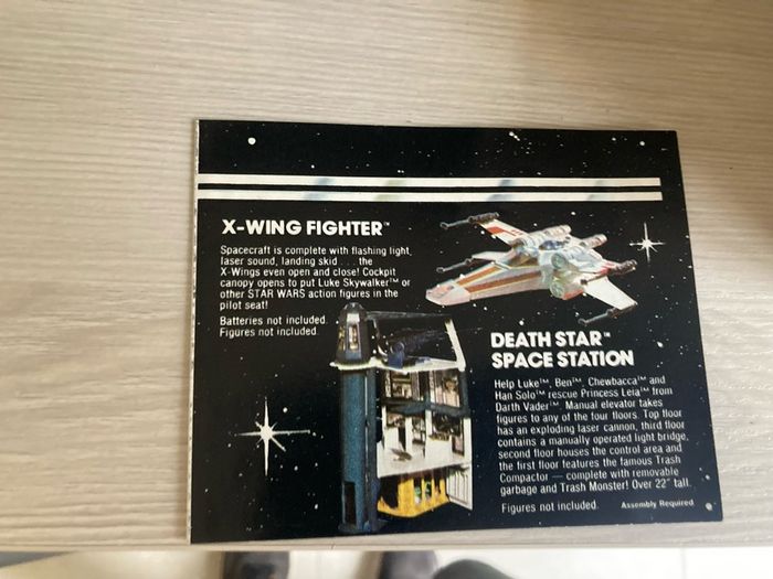 vintage star wars catalogue insert