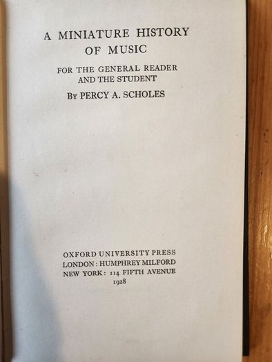 Musical Books X 14 Vintage And Some First Edition. Mostly In Good Condition.  See Photos For Same.