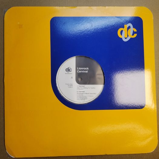SOLD - Lionrock - CARNIVAL - Deconstruction DJ Promo Copy - Are you willing to testify?