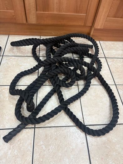 Olympic Full Commercial Heavy Gym Landmine, T Bar Row And A Battle Rope, Selling Half Current Price New In Shops!