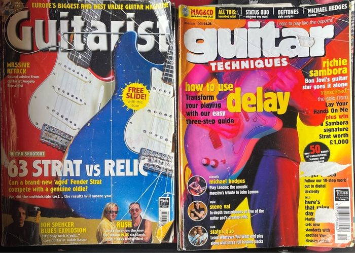 guitar magazines