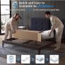 King Size Mattress, 25cm Hybrid Orthopedic Memory Foam Mattress with Pocket Springs, Back Support Motion Isolation, 7-Zoned Coil, Medium Firm & Edge Support Image 3