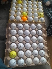 golf balls bundle of 60