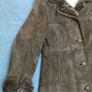 Vintage Ladies Mocklers Genuine Leather Shearling Nor'Easter Long Coat Size UK 8 Image 5