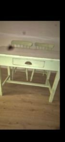 mid century table and chairs