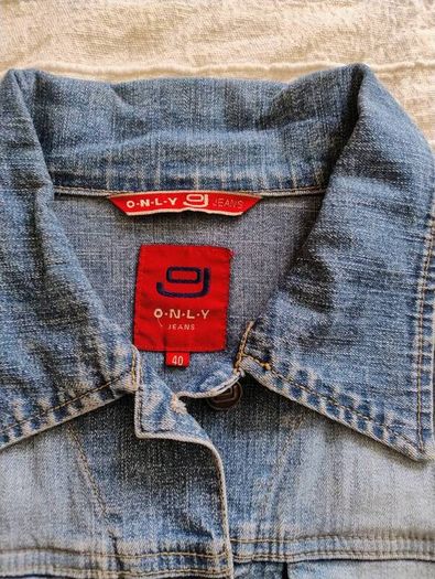 Only denim jeans jacket cotton size 10/12 in good condition see last three photos for exact measurements FREE STANDARD POSTAGE INCLUDED