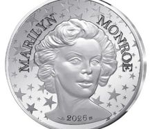 France 10 Euro Silver (.333) Uncirculated Coin 2026 - Marilyn Monroe