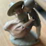Vintage Lladro porcelain figurine titled Precocious Love also known as Waltz Time Image 9