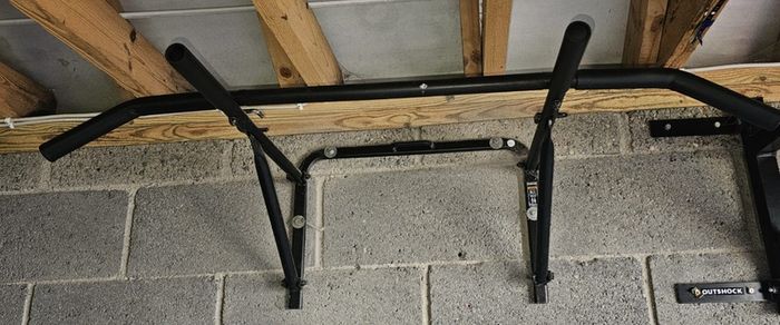 Wall Mounted Pull Up Bar and Punch Bag Bracket