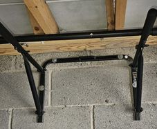 Wall Mounted Pull Up Bar and Punch Bag Bracket