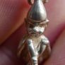 Vintage Sterling Silver 925 Good Luck Leprechaun/Irish Elf Charm Thumb Up Charm , Pendant ( 25 each) Image 5