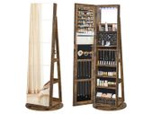 Frameless Rotatable Jewellery Cabinet Mirror