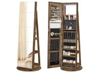 main image for ad Frameless Rotatable Jewellery Cabinet Mirror