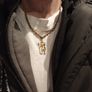 10k gold chain and pendant Image 10