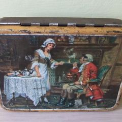 Tobacco Tin - Hinged