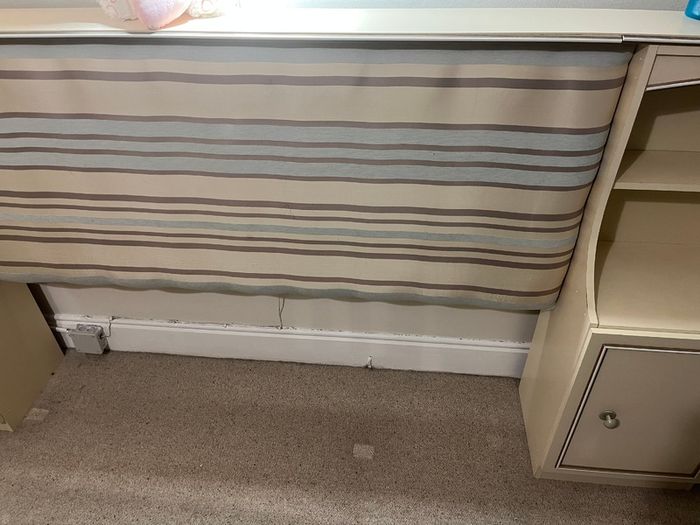 Headboard with lockers