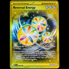 Reversal Energy 266/182 Gold Secret Rare Holo S&V Paradox Rift Pokemon Card