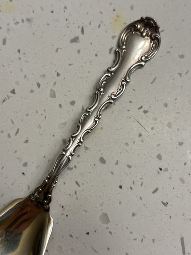 Sterling silver tea spoon