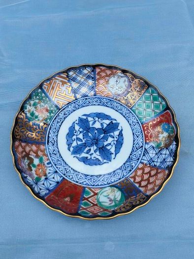 Ryunho Sanyo-Toki Imari Dish