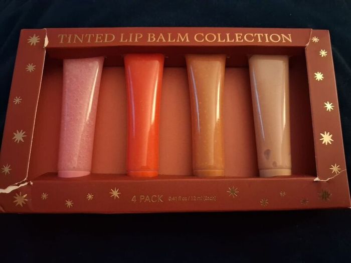 Brand New Tinted Lip Balm Collection x4 Pack - RRP - 15.99