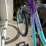 Apollo Vivid 6 gear Jr Mountain bike - Purple & Teal. Image 9