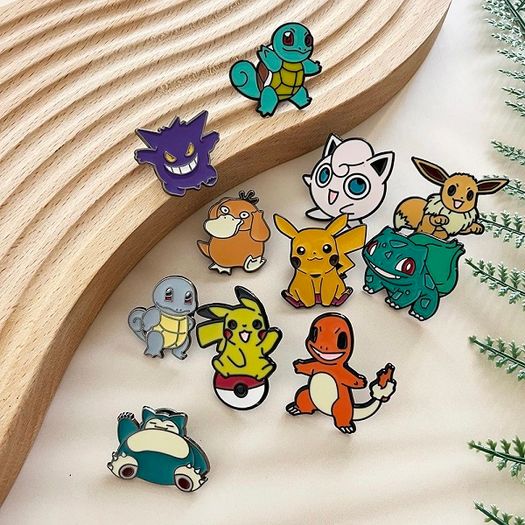 Pokemon Enamel Pins Brooch