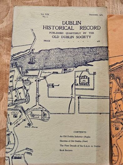 Dublin Historical Records X 4. By The Old Dublin Society. First Edition Paperback In Good Condition.  See Photos For Same.
