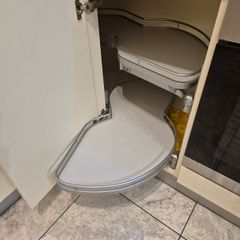 Cabinet blind corner storage system (Left + right)