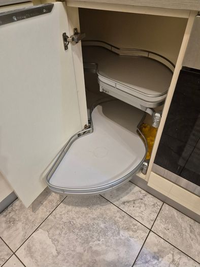 Cabinet blind corner storage system (Left + right)