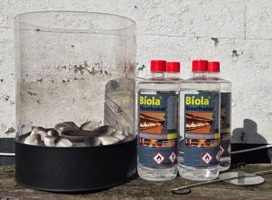 Planika Chantico indoor/outdoor biofuel fire