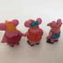3 Small Vintage CBBC Clanger figures Image 2