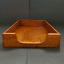 Vintage wooden tidy/ display/ paper/ letter tray Image 4