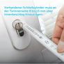 Eqiva Bluetooth smart door lock drive, white Image 2