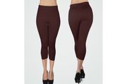 BNWT Atmosphere Chocolate Capri Legging size UK16 EUR42/44 Postage included