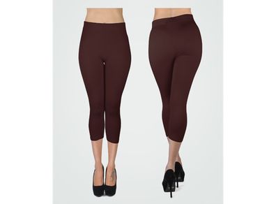 BNWT Atmosphere Chocolate Capri Legging size UK16 EUR42/44 Postage included