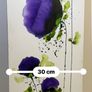 Jean Picton - Signed Original Poppy Painting - Large Tall Canvas Image 9