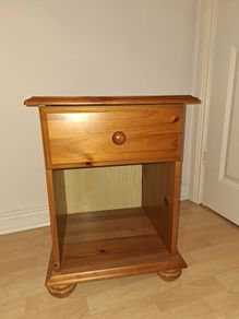 Bedside Pine Locker
