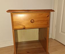 Bedside Pine Locker