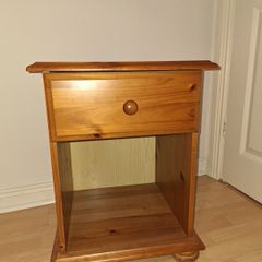 Bedside Pine Locker