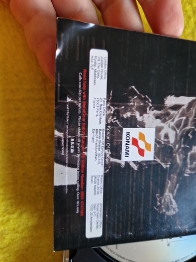Metal Gear Solid PlayStation1 Ps1 PlayStation2 Ps2 Games Original