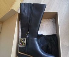 Gortex Leather Long Boots UK 6 (NEW/ UNWORN)