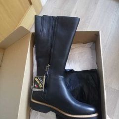 Gortex Leather Long Boots UK 6 (NEW/ UNWORN)