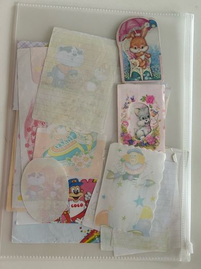 Vintage 1980,s Fancy paper Bundle