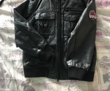 Boys jacket leather look
